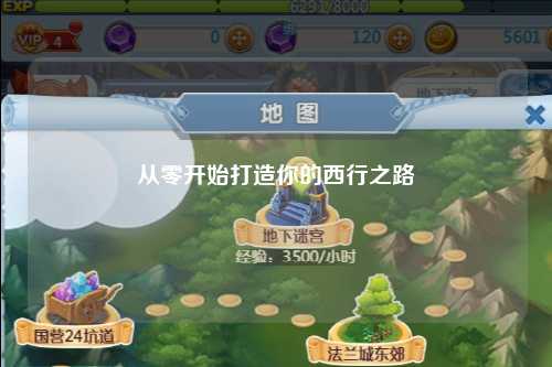 從零開始打造你的西行之路