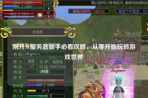 剛開SF服務器新手必看攻略，從零開始玩轉(zhuǎn)游戲世界