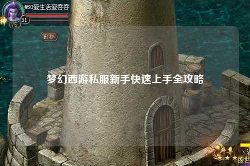 夢(mèng)幻西游私服新手快速上手全攻略