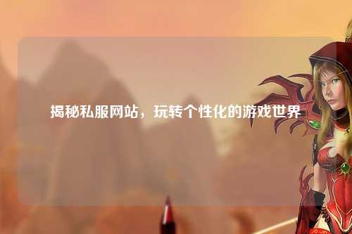 揭秘私服網(wǎng)站，玩轉(zhuǎn)個(gè)性化的游戲世界