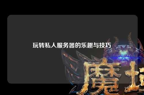 玩轉(zhuǎn)私人服務(wù)器的樂(lè)趣與技巧