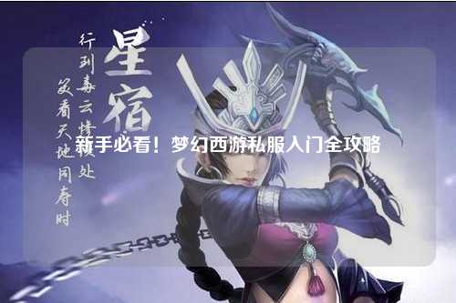 新手必看！夢(mèng)幻西游私服入門全攻略