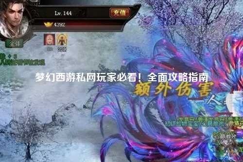夢(mèng)幻西游私網(wǎng)玩家必看！全面攻略指南