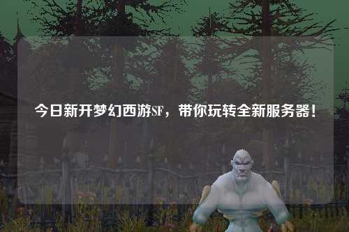 今日新開夢幻西游SF，帶你玩轉(zhuǎn)全新服務(wù)器！